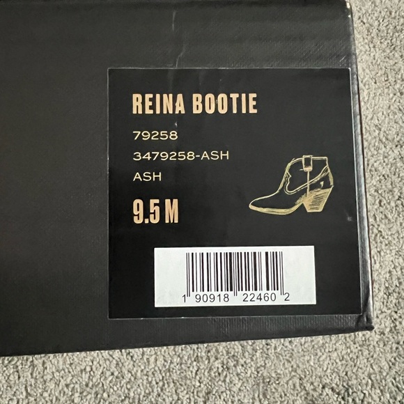 Frye Reina Side Zip Western Bootie size 9.5 - Picture 3 of 3